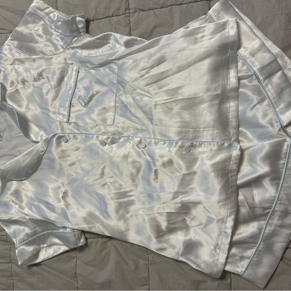 Bride pajama set (white) satin size small - Picture 4 of 7